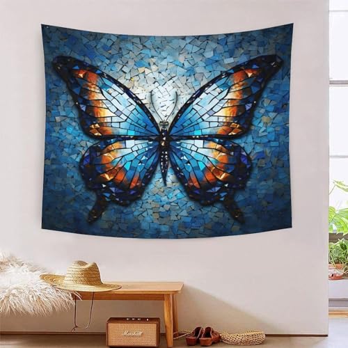Tapiz de pared mariposa 3D en tela de alta calidad para decorar tu habitación con elegancia