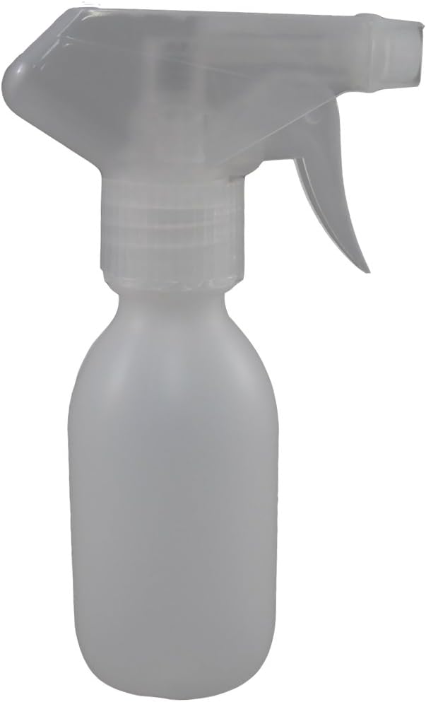 Trigger Spray Bottle, 125ml HDPE Plastic, Refillable