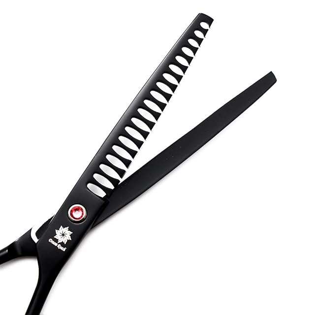 Foto 5 de 7 de Dream Reach Tijeras curvadas para perros de 7 pulgadas, acero 440C