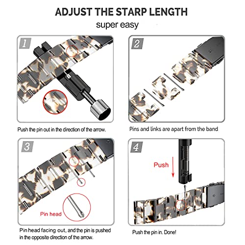 DEALELE Strap Compatible with iwatch 38mm 40mm 41mm - Image 4