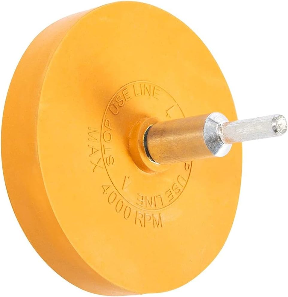 CANOPUS Rubber Eraser Wheel, Decal Remover Eraser, Stripe