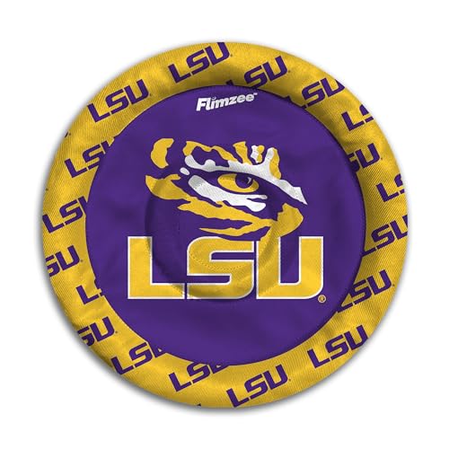 Image of YouTheFan NCAA LSU Tigers Flimzee Bean-Bag Flying Disc