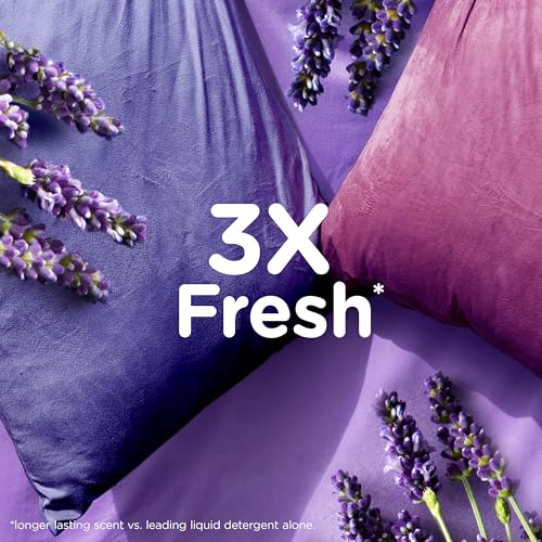 Downy Ultra Soft Fabric Softener Liquid, Calm, Lavender and Vanilla Bean, 56 fl oz, 83 Loads - Image 5