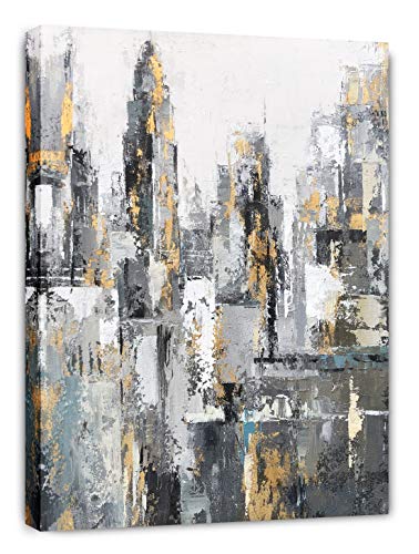 Eclectic Chicago City Abstract Wall Art