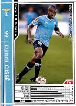 WCCF 付録等【2】 Amazon.co.jp: WCCF/11-12/SSラツィオ/白/237/ジブリル・シセ