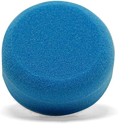 Lake Country 3 Inch Flat Blue Finessing Foam Pads - 2 Pack