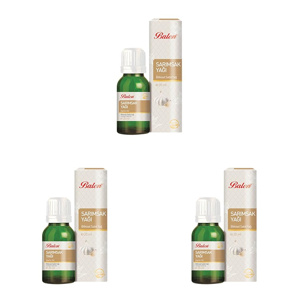 Balen Sarımsak Yağı 2 x 20 ML (3 paketi)