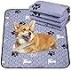 MICHIHOMIE 2 Stück Welpenunterlagen Wiederverwendbare, 90*60 cm Haustier-Urinunterlage Waschbar, rutschfeste und Schnell Absorbierend Puppy Pads für Hunde, Katzen, Meerschweinchen