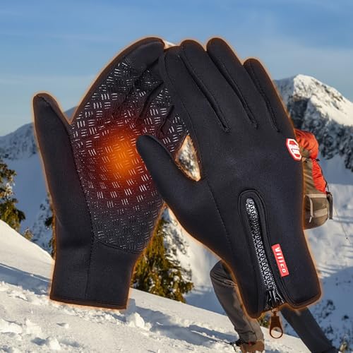 Guantes sensibles al tacto cálidos y resistentes al viento miniatura 2