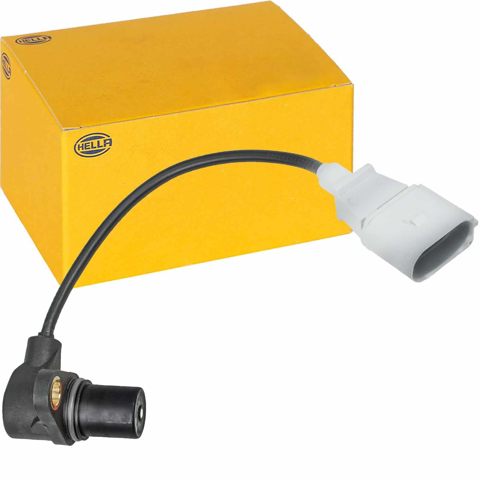 HELLA 6PU 009 163-181 Generatore di impulsi, Albero a gomiti - 12V - 3a... poli - Cavo: 215mm - con guarnizione