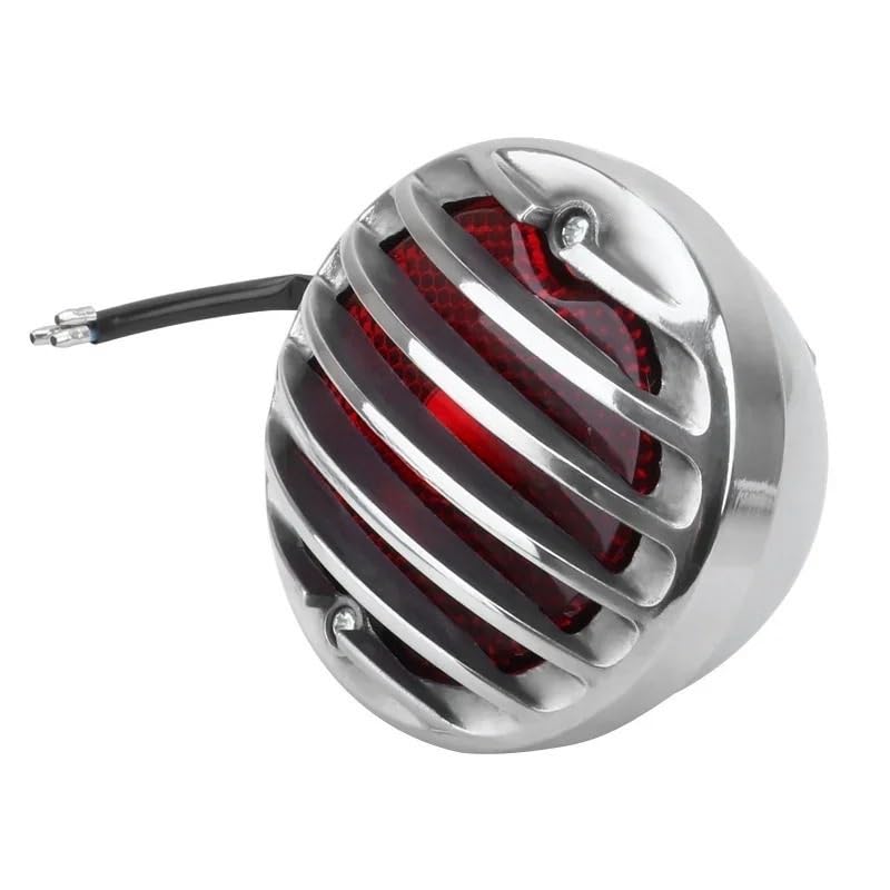 Luz trasera de frenos para motocicleta que soluciona la baja visibilidad custom