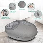 Medcursor Foot Massager with Heat Shiatsu Deep Kneading, Gray, Up to US 13" - Image 5