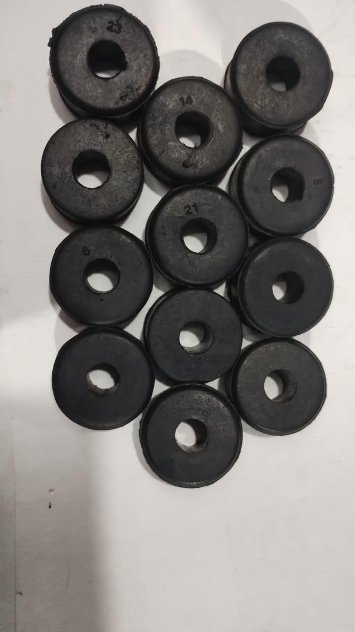 KLP Link Rod Bush for M-Bolero Rubber Black 12 Pcs.-image-16