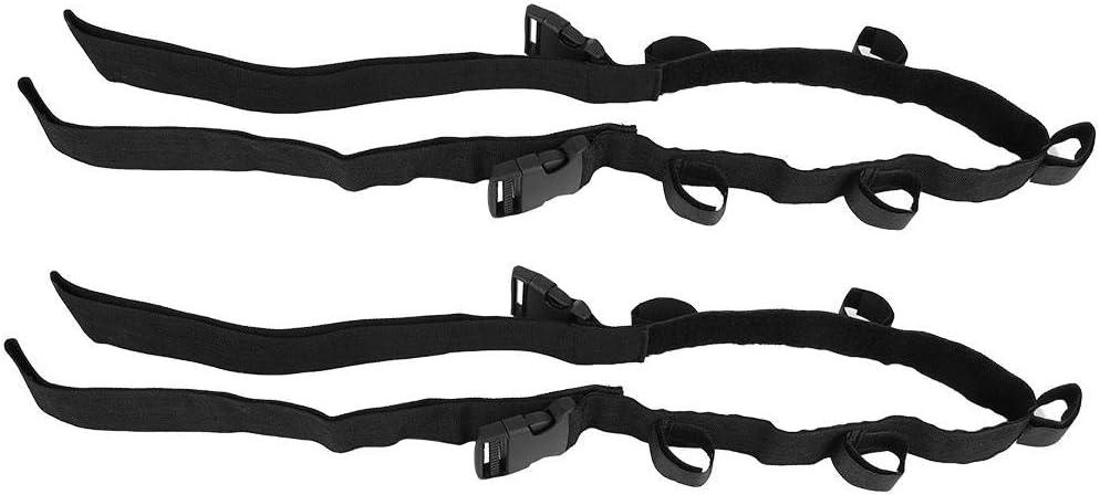 2 Pcs Car/Truck/SUV Fising Rod Holder Fishing Rod Carrier Nylon Fishing Rod Holder Travel Trackle Belt