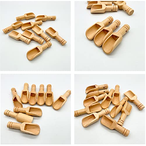 15 Pezzi Mini Cucchiaio in Legno,Cucchiaio da Tè