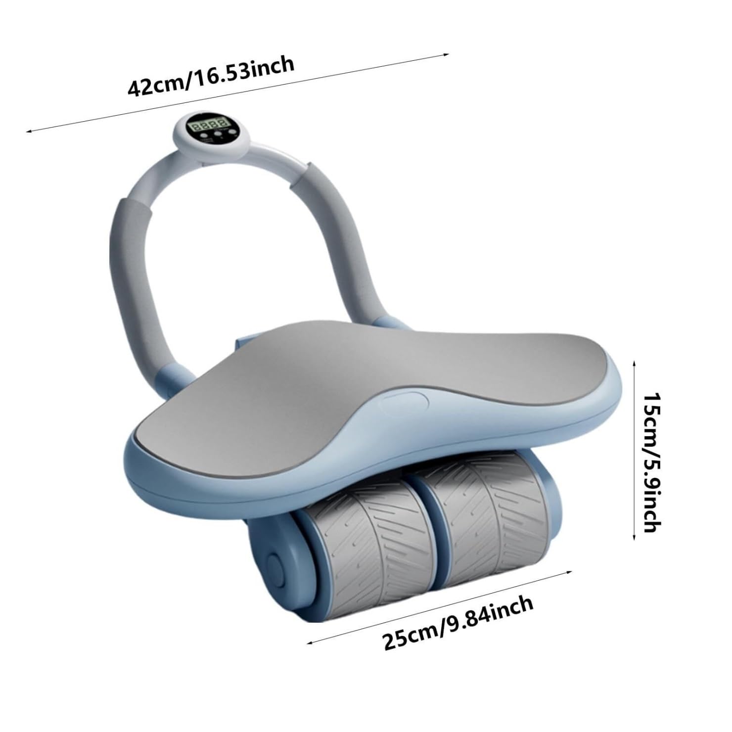 sprzęt fitness, Rebound Low Noise Abdominal Wheel Core Workout Tool z timerem, cichy przyrząd treningowy dla początkujących