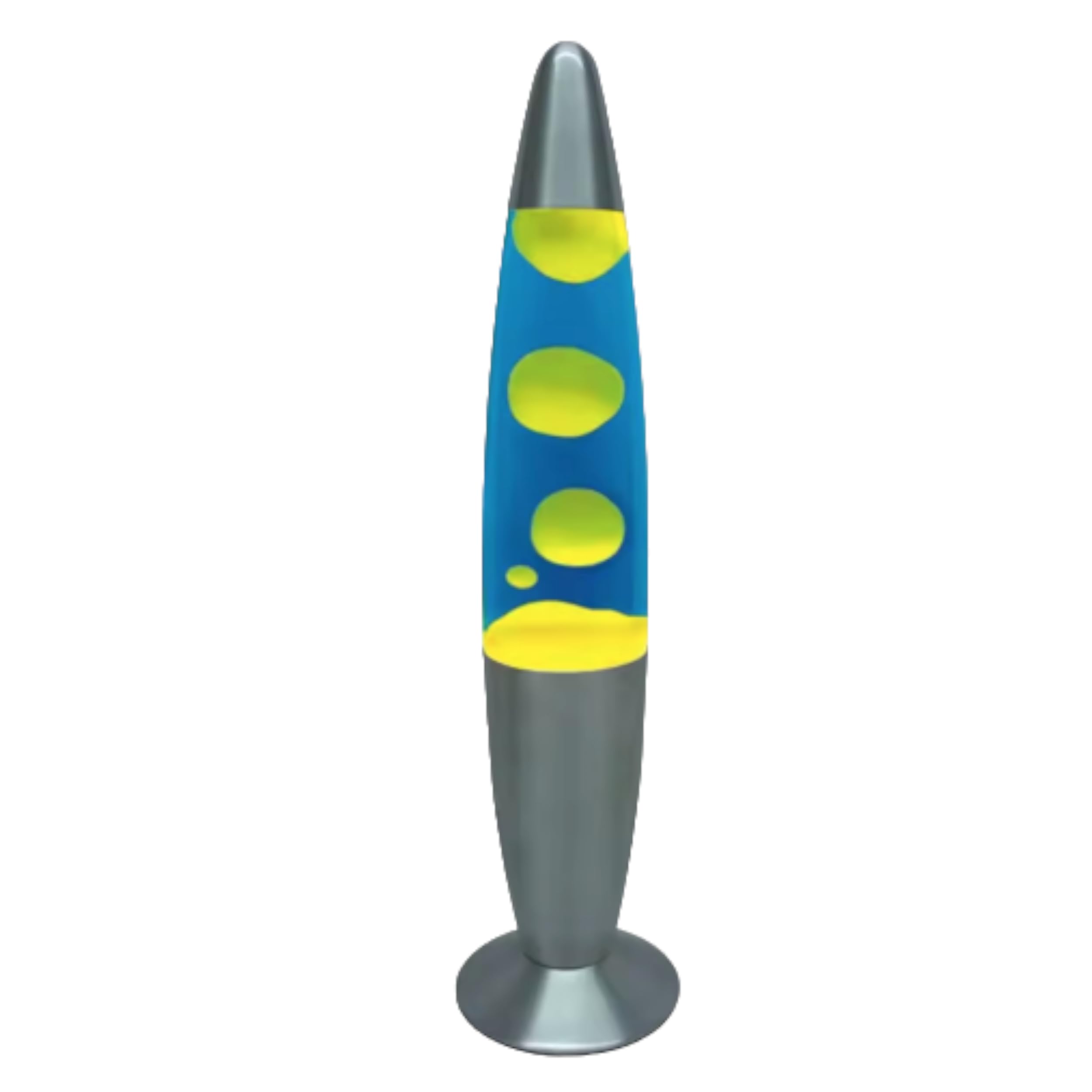 Signes Grimalt - Lampara Sobremesa Lava 40 cm Azul-Amarillo 83627