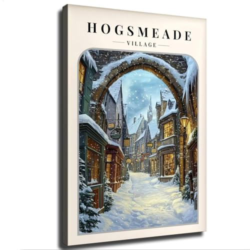Hogsmeade Travel Poster Suitable for Decorating The Walls of Bedrooms,