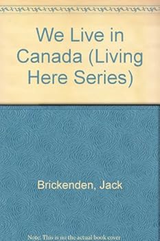 Hardcover We Live in Canada Book