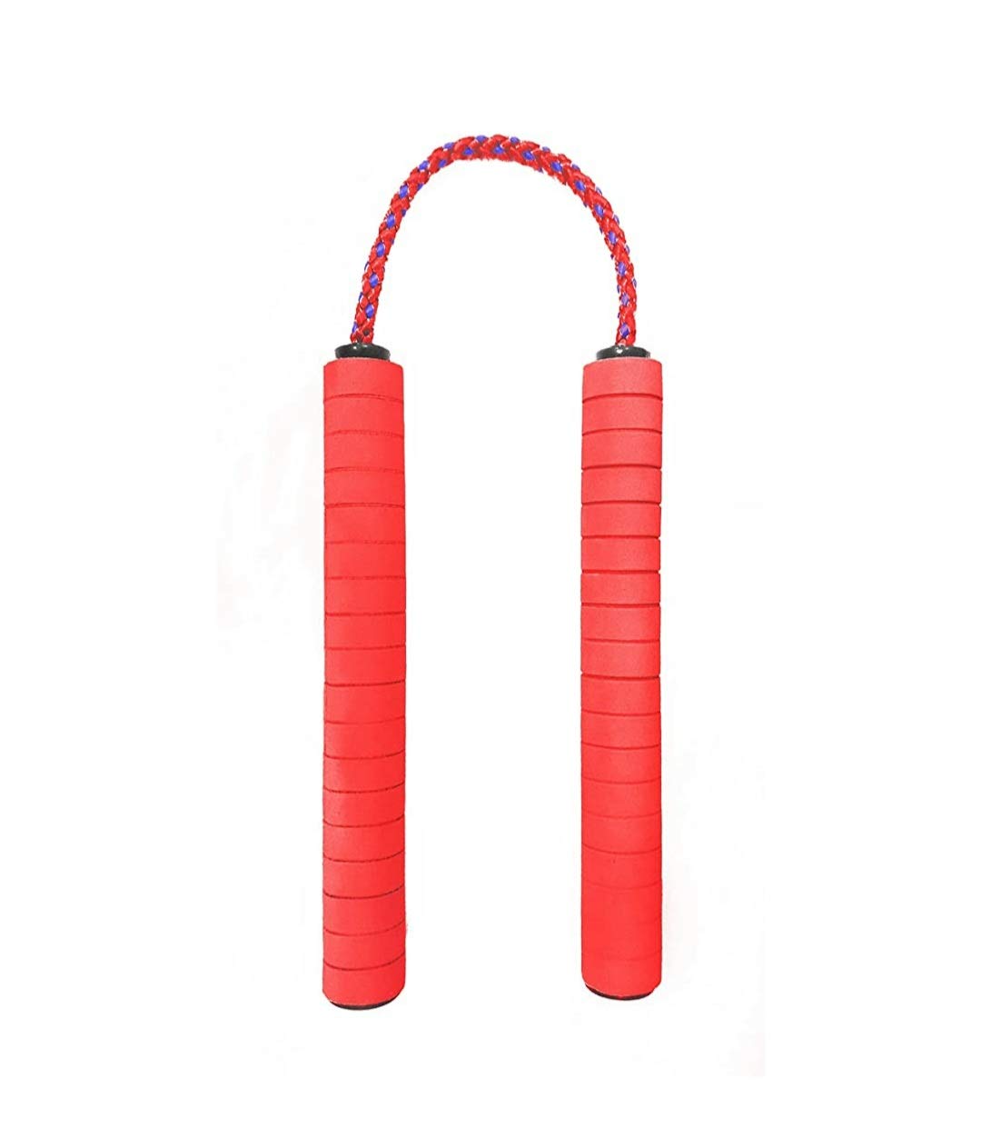 M.N.TRADERS Colur Foam NUNCHAKU Martial Arts Weapon Fully Foam Handled Ball Bearing Rope NUNCHAKU�(RED)-image-16