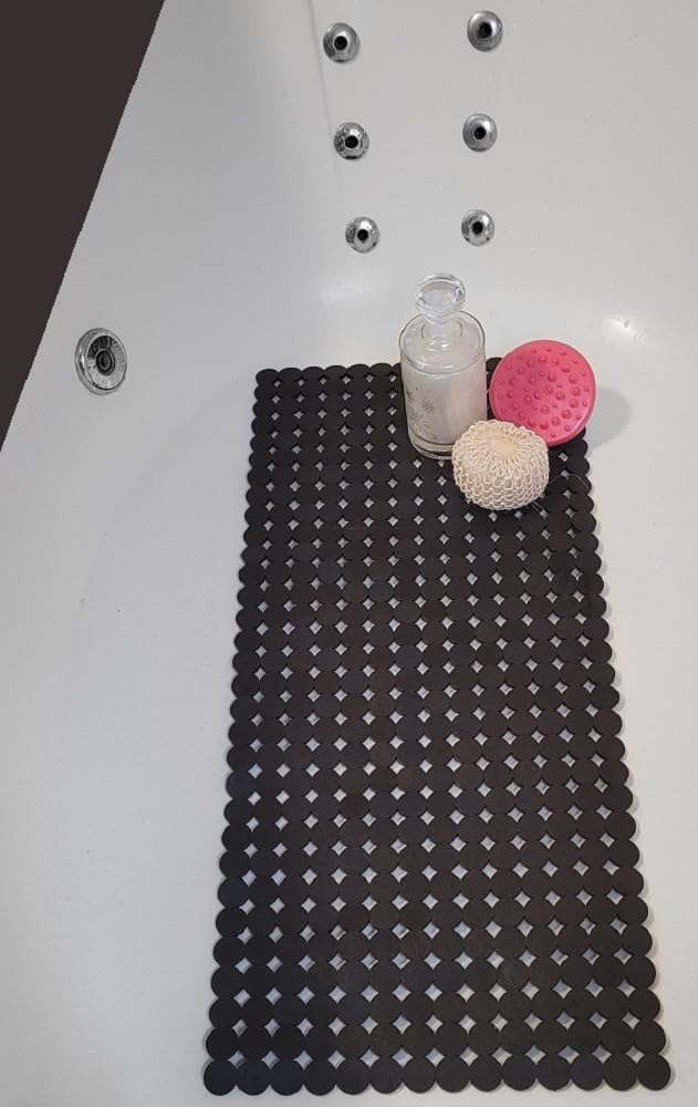 Insert de bain de sécurité marron Kleine Wolke 36x80 cm