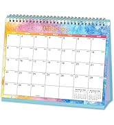 Desk Calendar 2023-2024 - Standing Flip Desktop Calendar 2023-2024, 9.8" x 8.3", Jul. 2023 - Dec....