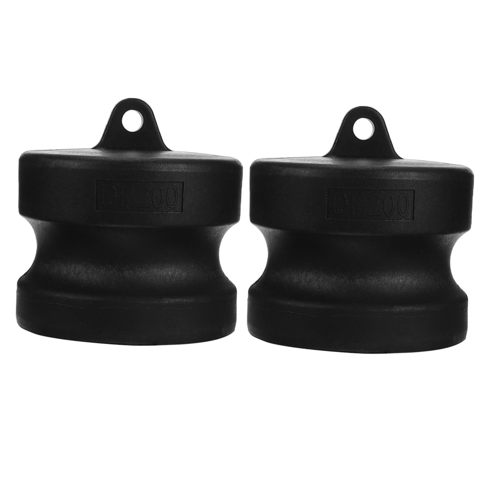 2 Stück Camlock Nockenschloss Staubverschluss aus Verschleißfestem Pp mit Hoher Härte Dn50 2 Pumpenadapter für Gartenpumpe Zubehör und Ibc Behälter