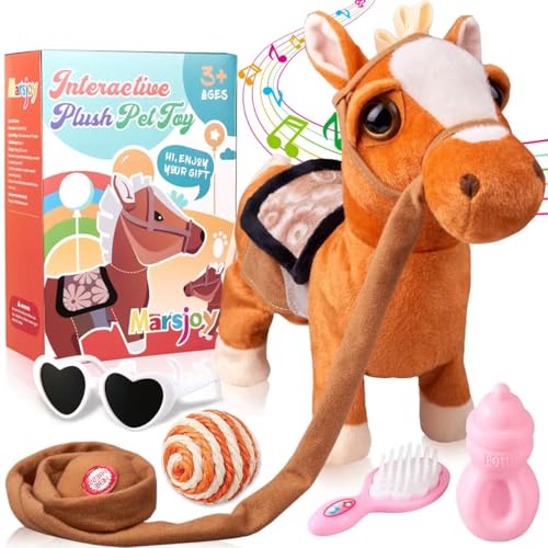 Walking Pony Toy Musical Singing Dancing Plush
