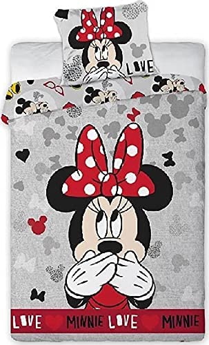 Parure de lit Minnie Disney - Housse de Couette Minnie Disney