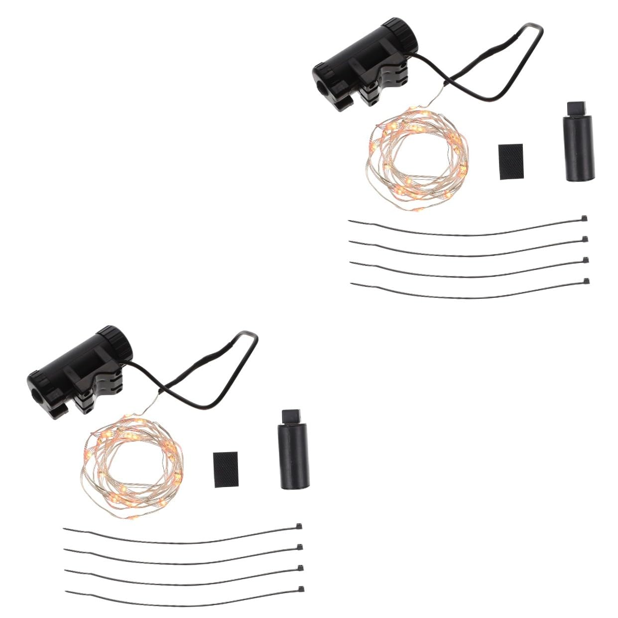 Yardwe Lumière De Pneu Réflecteurs Dirigé Rechargeable Cycle Scooter Signal Lumière De Rayon De Roue Feux De Roue De Vélo Lampe De Roue De Vélo LED Lumière De Roue Abdos Black
