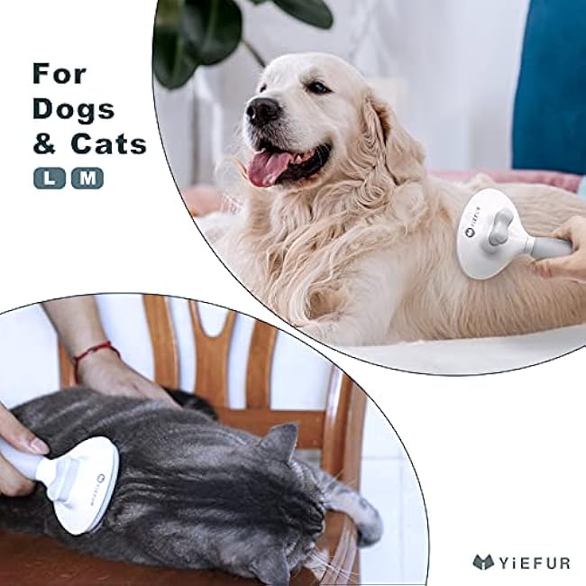 Cat Hair Brush,Cat Brush for Shedding,Soft Silicone Self Cleaning Brushes for Short and Long Haired Cats for Grooming and Shedding-pboS66zi