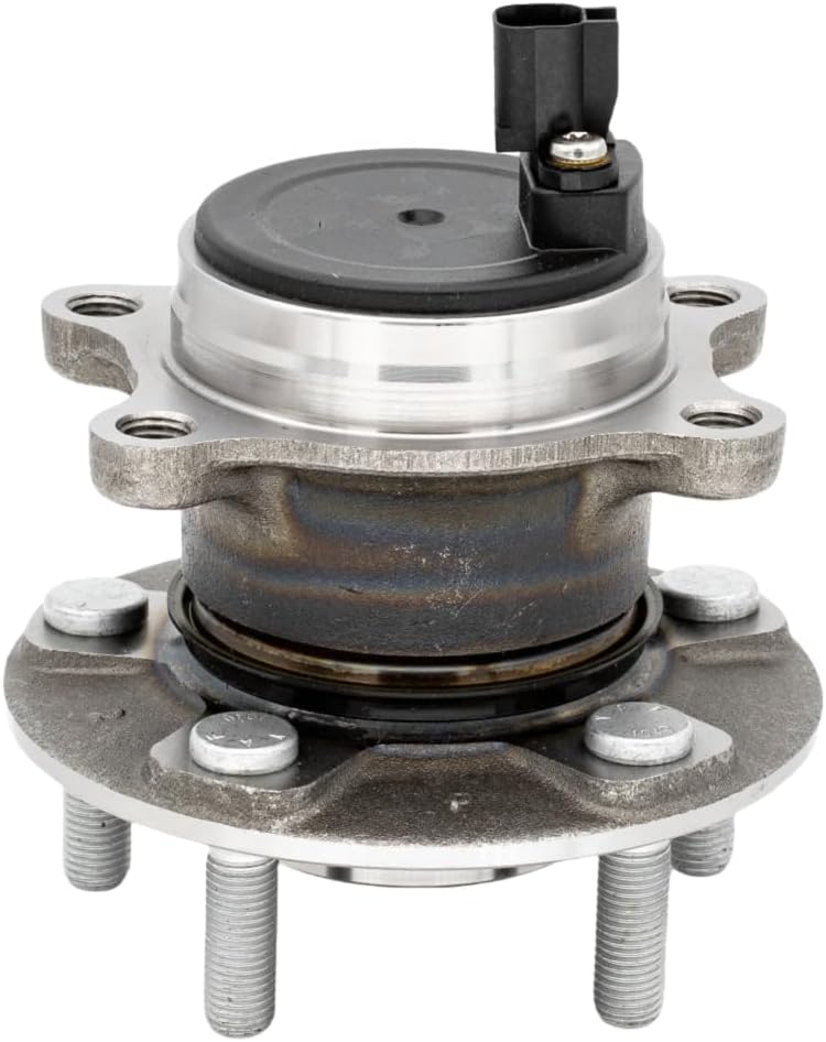 512466 Rear Wheel Hub and Bearing Assembly Compatible with Ford Focus 2012 2013 2014 2015 2016 2017 2018 (Without Automated Parking System) 5 Lug