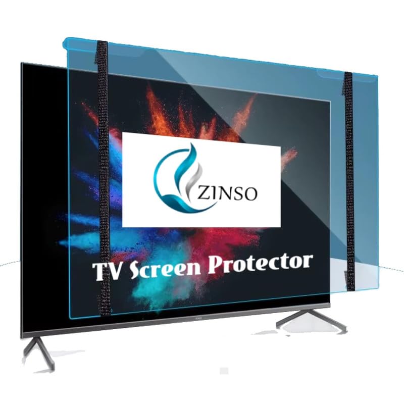 40 inch 3mm Acrylic TV Screen Guard | 9H Hardness | Scratch & Splash Resistant | ISO Certified Protection with Ultra HD Clarity