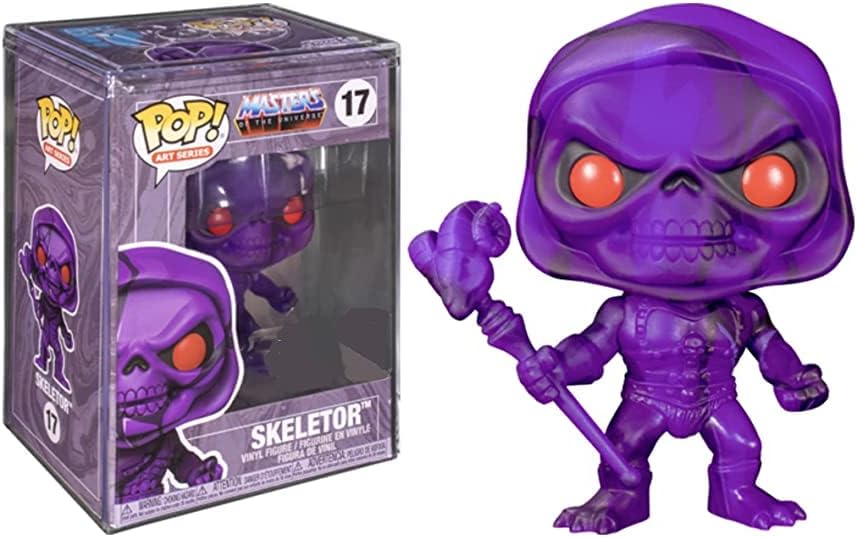 Masters of The Universe Funko Pop! Skeletor (Artist Series) (with Pop! Hard Stack) #17