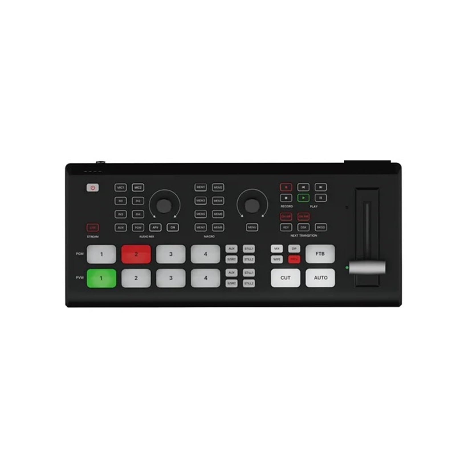 Boîte de carte Capture commutateur mélangeur vidéo USB2.0 avec actualisable NDI, Sélecteur multiport
