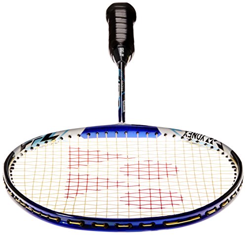 Image of YONEX Nanoray Light 4i Strung Badminton Racquet (White /Blue, G4, 75-79.9 grams, 24 lbs)
