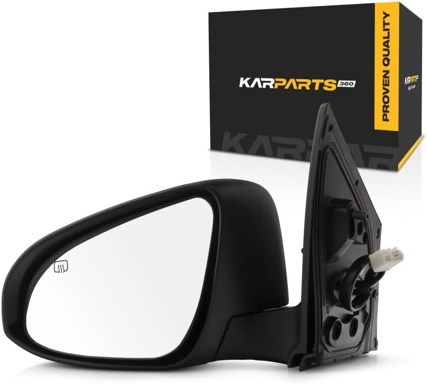 For Toyota Corolla 2014 15 16 17 18 2019 Door Mirror Driver Side | Power | Heated | w/Signal Indicator | Paint To Match | Replacement For 87940-02F51-C0 | TO1320295