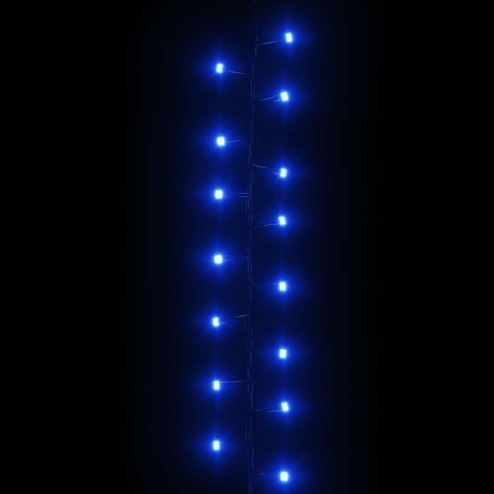 Kompaktowa taśma świetlna z 2000 niebieskimi diodami LED PVC 45 m, zewnętrzne lampki choinkowe, oświetlenie wewnętrzne, dekoracyjne światła do pokoju, dekoracja bożonarodzeniowa do domu, wróżki