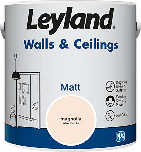 Leyland Walls & Ceilings Matt Magnolia 2.5L