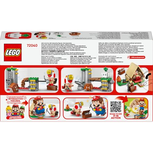 LEGO Super Mario Captain Toad Kampı 72040 – 6 Yaş ve Üzeri Çocuklar İçin Yaratıcı Oyuncak Yapım Seti, Eğlenceli Doğa ve Kamp Macerası Temalı Hediye Fikri, Oyun ve Sergileme Deneyimi (159 Parça)