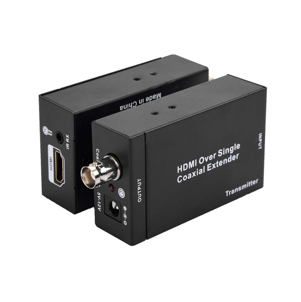 CATKOO NKC100IR HDMI Over Single Coax Extender 75ohm RG6U 1080P Coax