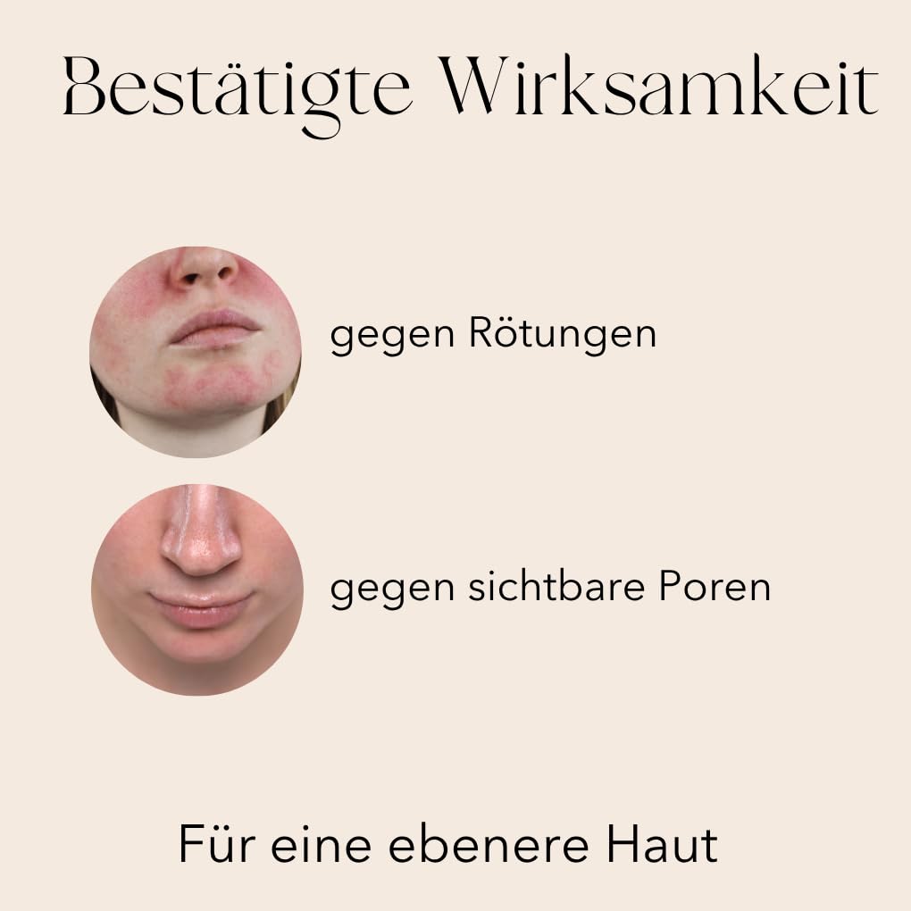 mellow NOIR Glow Mask 50ml | tägliche Nachtcreme | Reduziert sichtbare Poren & Rötungen | Für eine ebenere Haut | Spürbarer Sofort-Effekt | Vegan | zertifizierte Naturkosmetik