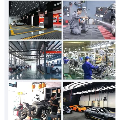 Automatic Retractable Pressure Washer Hose Reel - Heavy Duty Steel, Double Arm Design for Convenient Storage and Use - Image 5