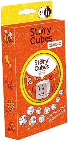 Rory's Story Cubes (Eco-Blister) | Storytelling Game for Kids and Adults | Fun Family Game | Creative | Ages 6 and up | 1+ Players | Average Playtime 10 Minutes | Made by Zygomatic