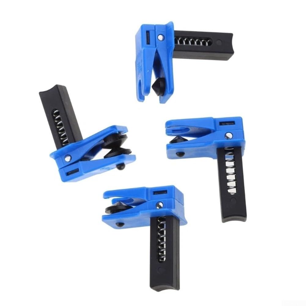 Lot de 4 colliers de serrage de frein à huile de frein de voiture, bouchons de conduites de frein, outils de tuyau d'huile de frein de voiture, tube de frein pour système de frein de véhicule