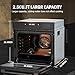 24 Inch Built-in Electric Wall Oven,Single Convection Oven with 70L(2.5Cu.ft) Capacity,8 Cooking Modes & Touch Control for Baking, Roasting,Stainless Steel