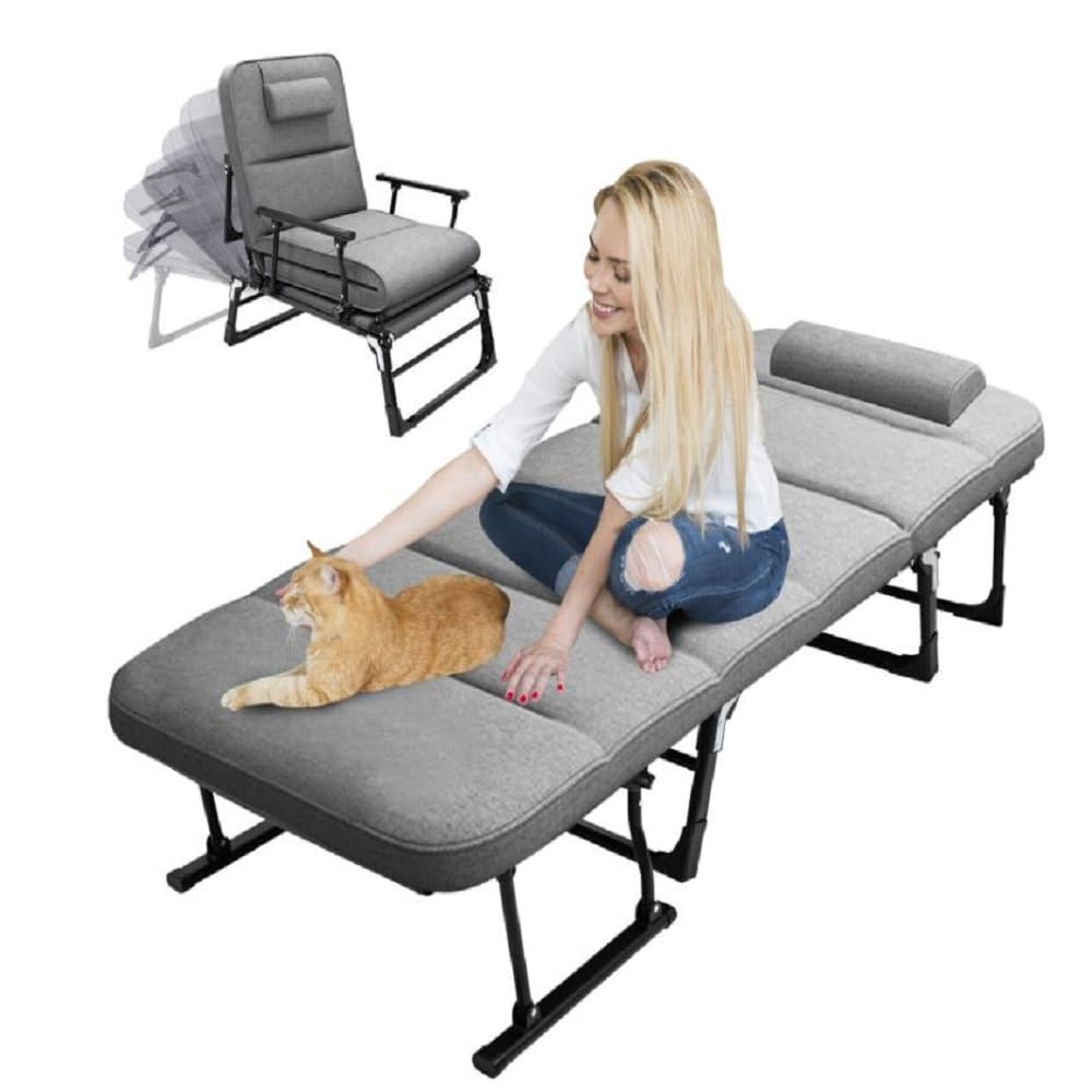 Sisliya Camping Cot,Lightweight Portable Folding Cot for Camping, Folding Bed with Mattress & Cushion Hunting, Beach, BBQ, Hiking, Backpacking,Office (B0D3Q1TL9V) Amazon Price History, Amazon Price Tracker