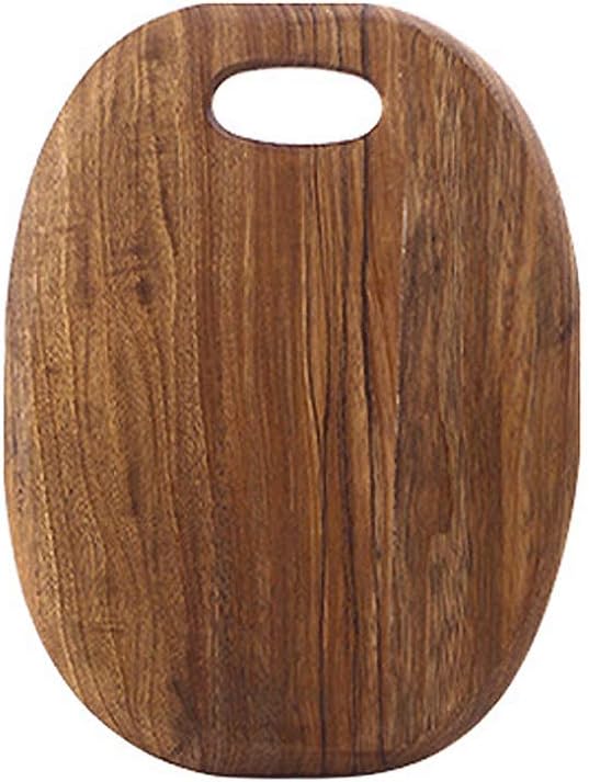 Whole Wood Home Kitchen Cutting Board Solid Wood Fruit Chopping Board Bread Steak Cutting Trays,Green-L,Greenl