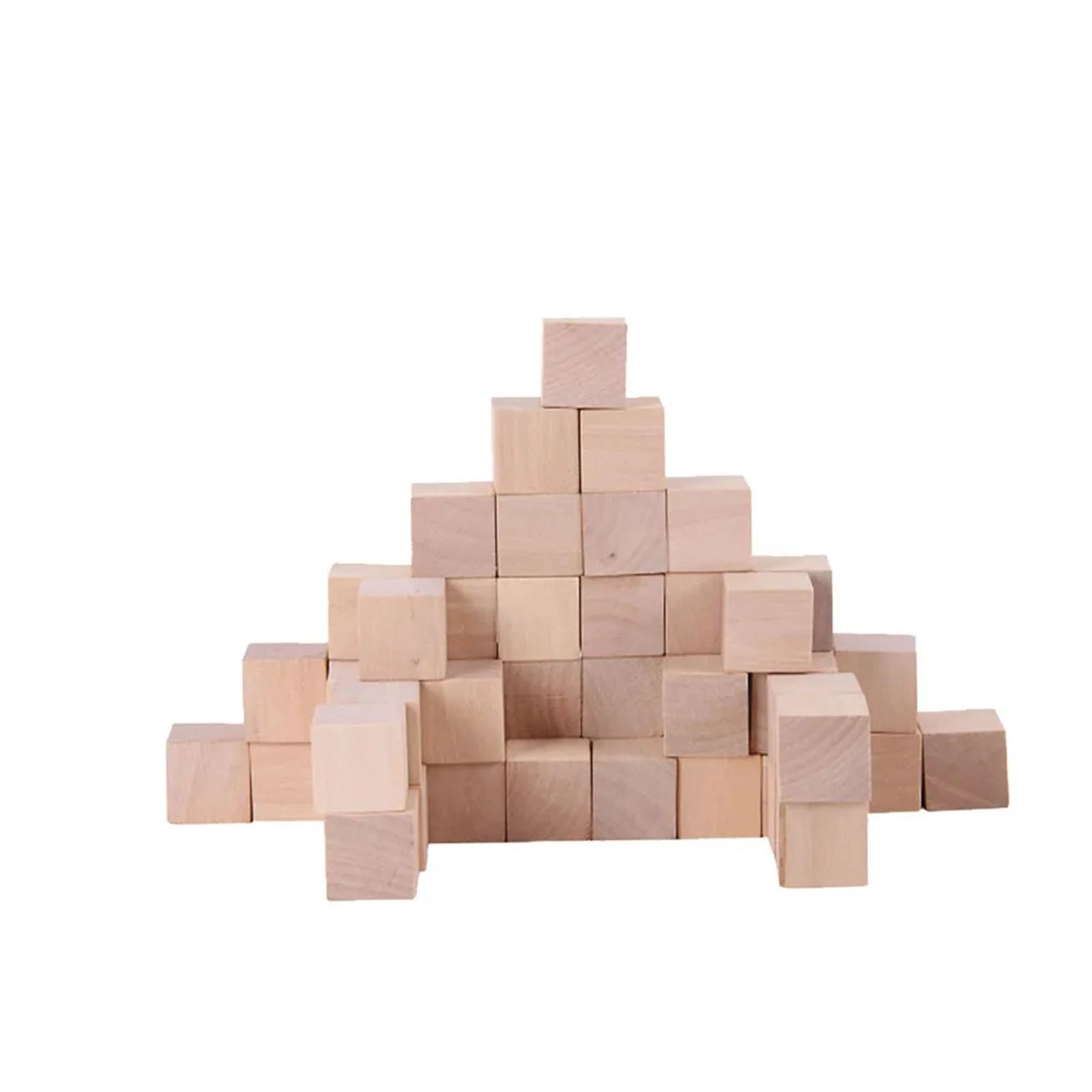 500 bloques cuadrados de madera 25 mm for manualidades, ligeros, seguros, for proyectos bricolaje, juegos educativos, creatividad infantil, suaves y sin astillas