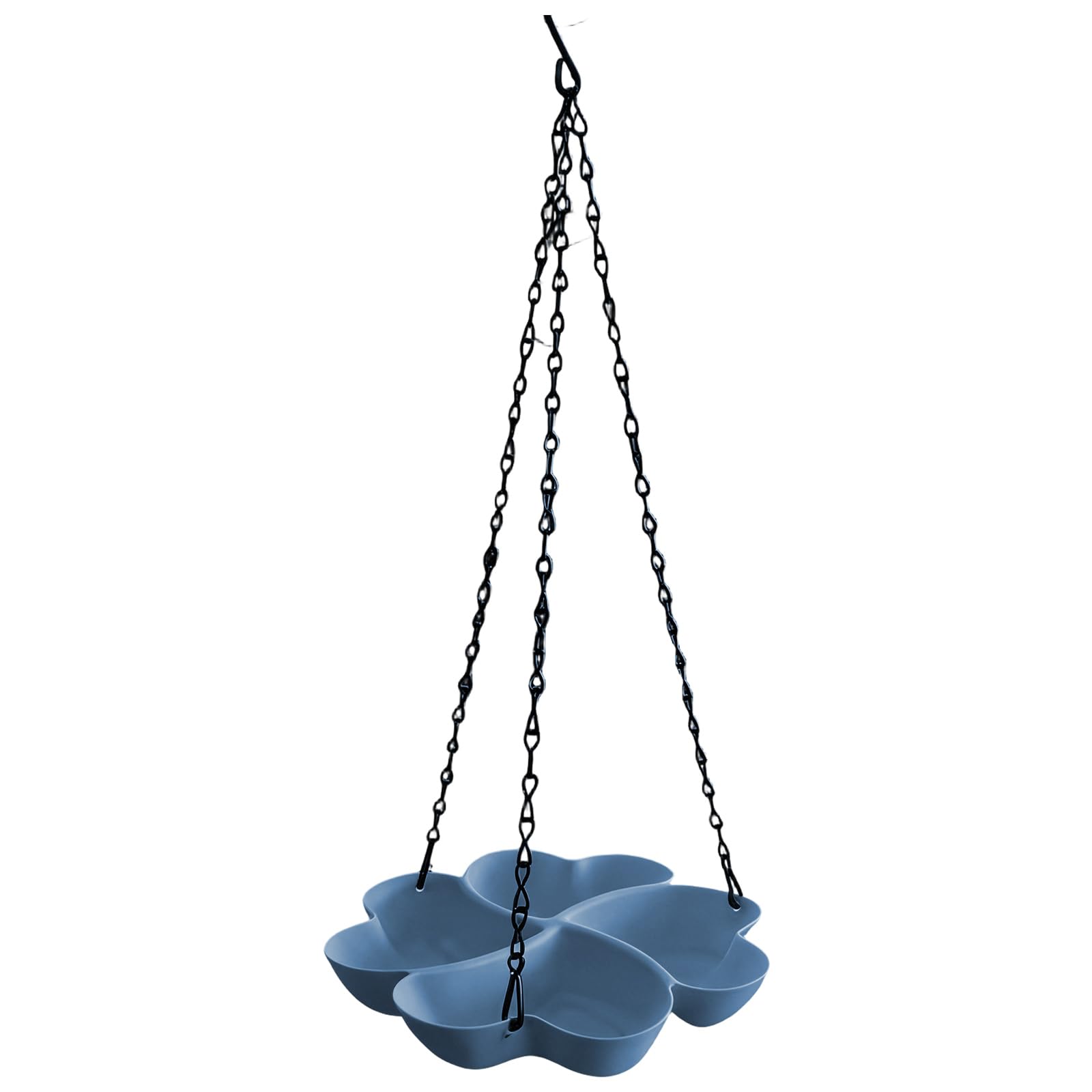 LUCKGONI Heavy Duty Hanging Wild Bird Feeder Hanging Type Outdoor Large Tray For Garden Backyard